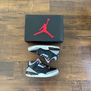 Air Jordan 3 Retro OG "Black Cement" 2018 - Size 9 - 854262-001 - With OG Box